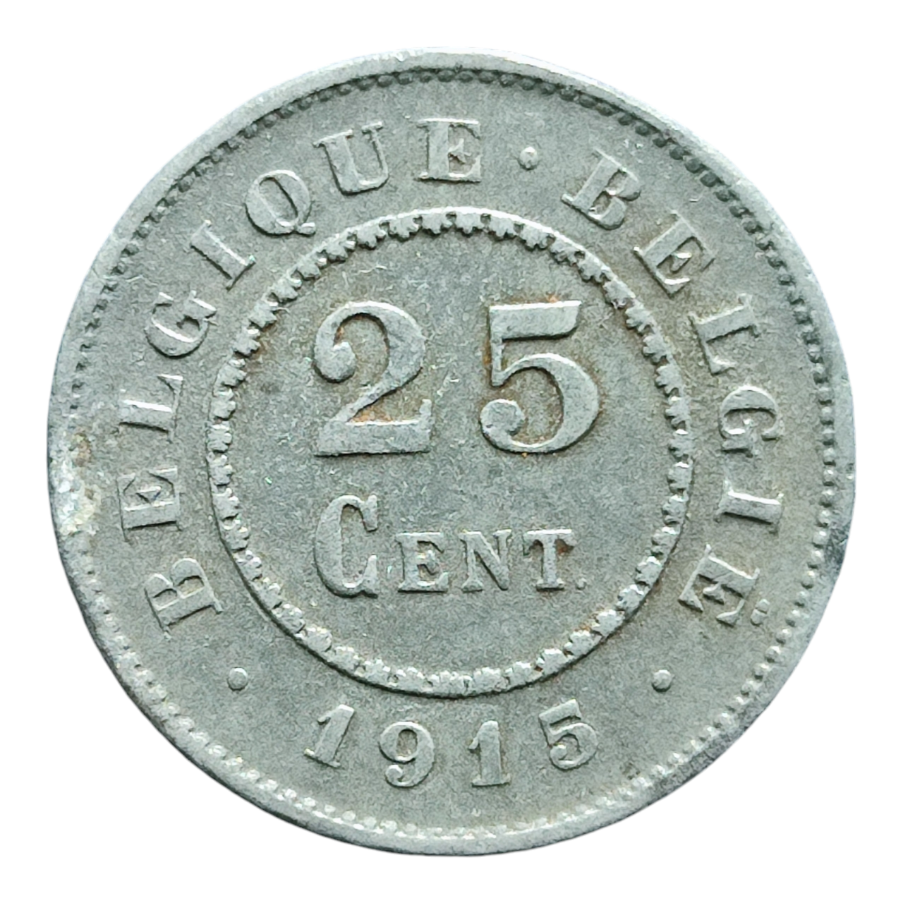Бельгія 25 сантимів, 1915