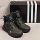 Підліткові зимові черевики Ads Winter Terrex green, Чоботи зимові для хлопчика, Підліткове зимове взуття, фото 7