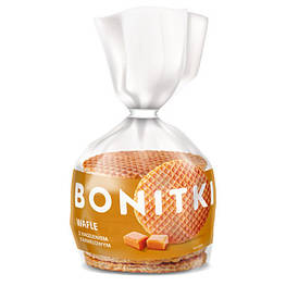 Карамельні вафлі Bonitki Stroopwafel Caramel 400g