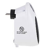 Тепловентилятор, керамічний обігрівач Adler AD 7749 (1500Вт, до 32 кв.м, таймер, компактний), фото 6