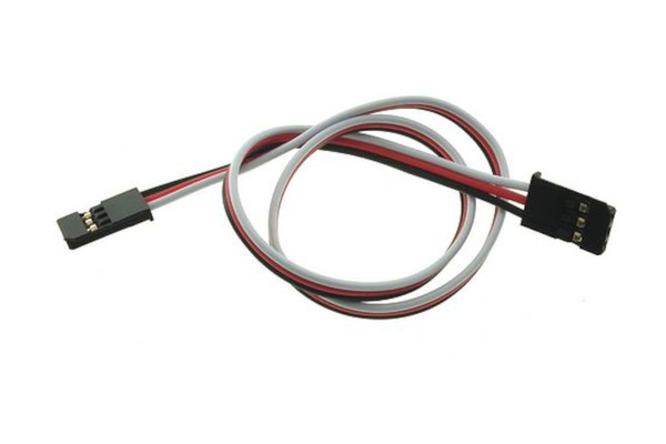 Подовжувач для сервоприводу Futaba Male - Futaba Male 22AWG HobbyPorter довжиною 30 см - 1 шт., фото 1