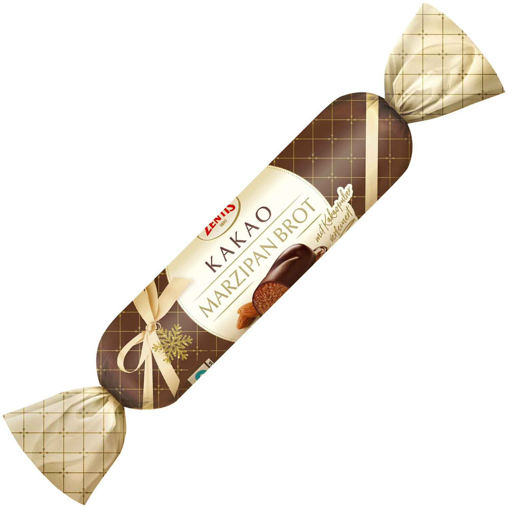 Zentis Marzipan Brot Kakao Марципан з какао в темному шоколаді 100g