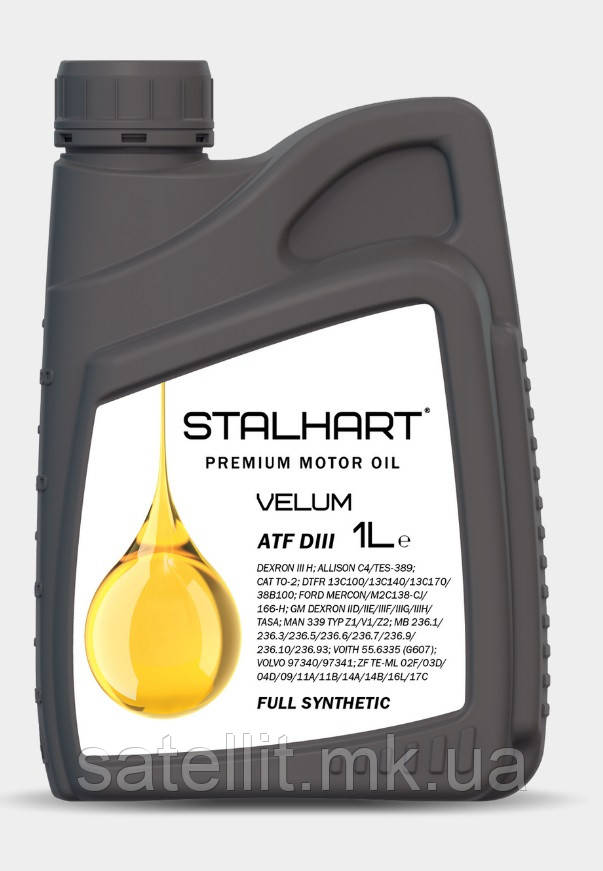 Олива трансмісійна Stalhart Velum ATF Dexron III 1L, 745231