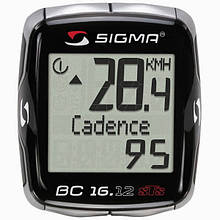 Велокомп'ютер Sigma Sport BC 16.12 STS+CAD Бездротовий