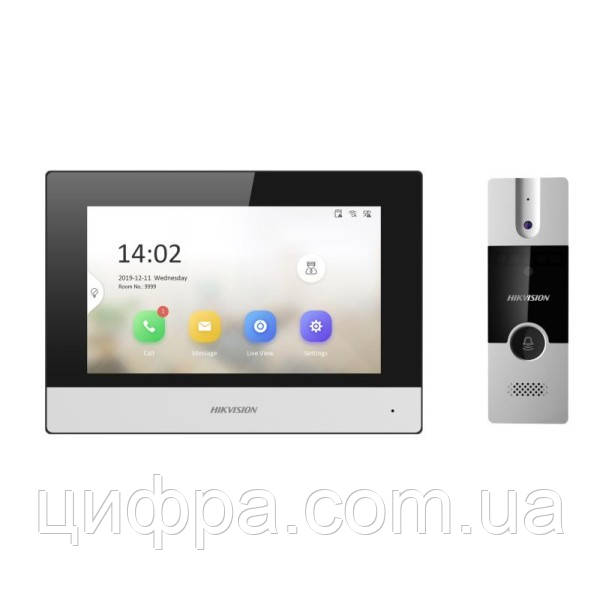 Комплект домофона Hikvision DS-KIS302P