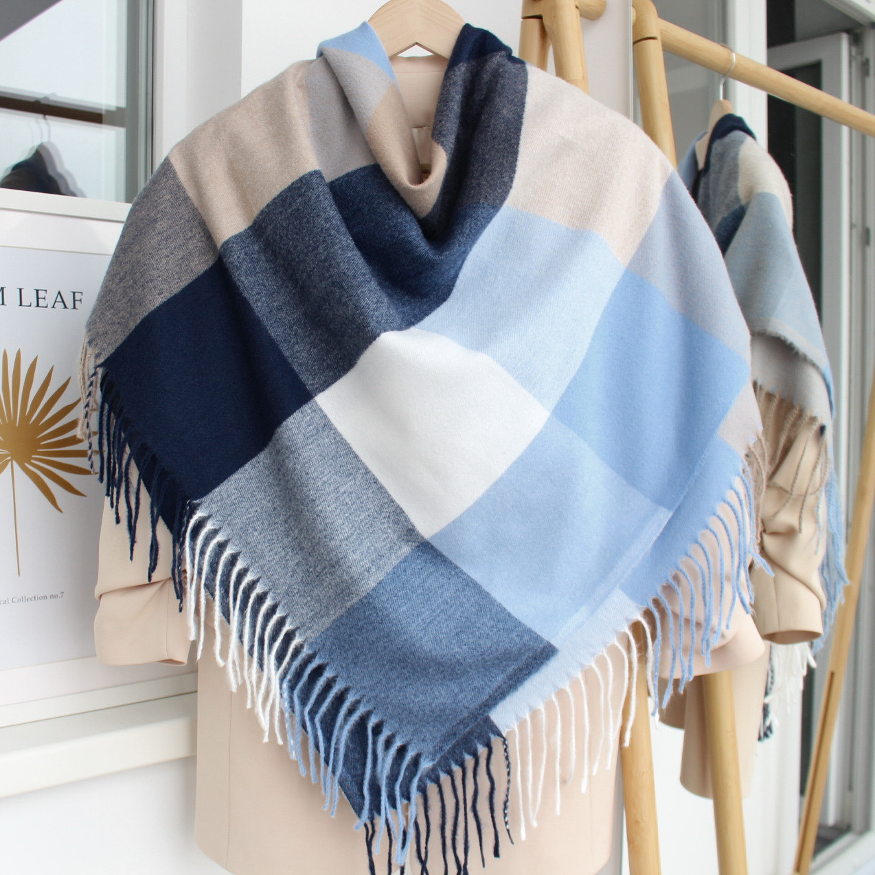 Кашемірова тепла хустка "Лана" 214017, фото 1