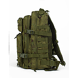 Рюкзак 45 л Oxford 900D TPU з системою Molle, Водонепроникний, Тактичний, Рюкзак Камуфляж 45 л, фото 4