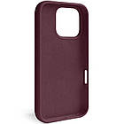 Чохол Silicone Full Cover для Apple iPhone 16 Pro Maroon, фото 2