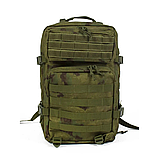 Рюкзак 45 л Oxford 900D TPU з системою Molle, Водонепроникний, Тактичний, Рюкзак Камуфляж 45 л, фото 6