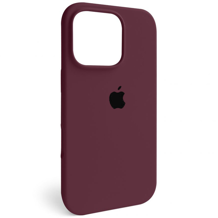 Чохол Silicone Full Cover для Apple iPhone 16 Pro Plum, фото 1