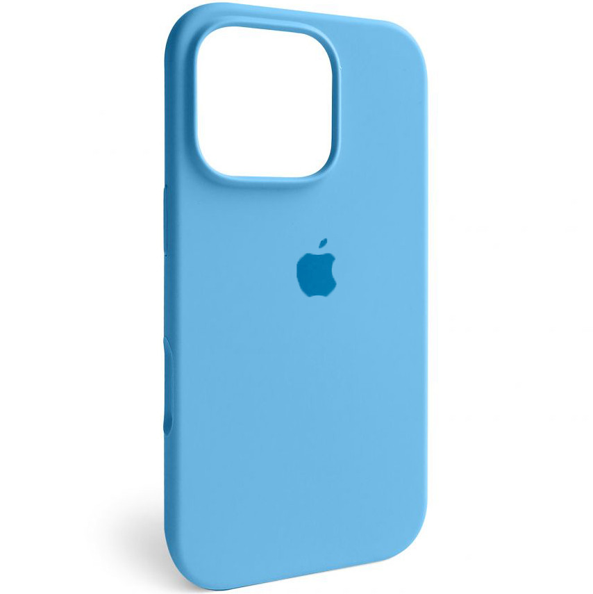 Чохол Silicone Full Cover для Apple iPhone 16 Pro Cornflower, фото 1