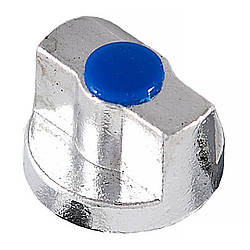 Ручка на кран для пральної машинки Ango 260 для прохідного крана хром метал