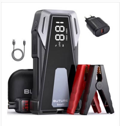 Пусковий зарядний пристрій для авто Buture 2500А 21800мАч POWERBANK, фото 1