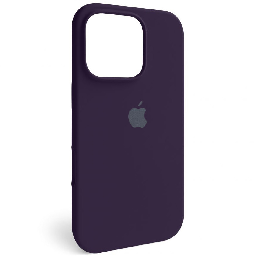 Чохол Silicone Full Cover для Apple iPhone 16 Pro Elderberry, фото 1