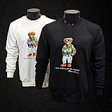 Чоловіча кофта світшот Polo Bear by Ralph Lauren CK8442 чорна S, фото 5
