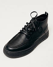 Черевики зимові Kadar 4575 40 чорні шкіра вовна