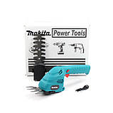 Акумуляторні ножиці для трави Makita UH200DZ (12V), кущоріз Макіта, фото 9