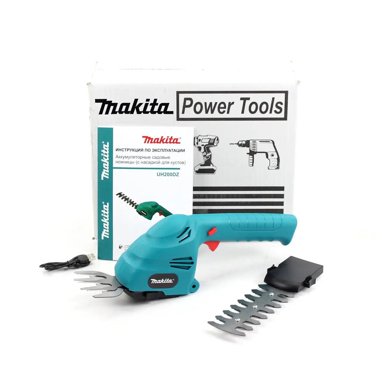 Акумуляторні ножиці для трави Makita UH200DZ (12V), кущоріз Макіта