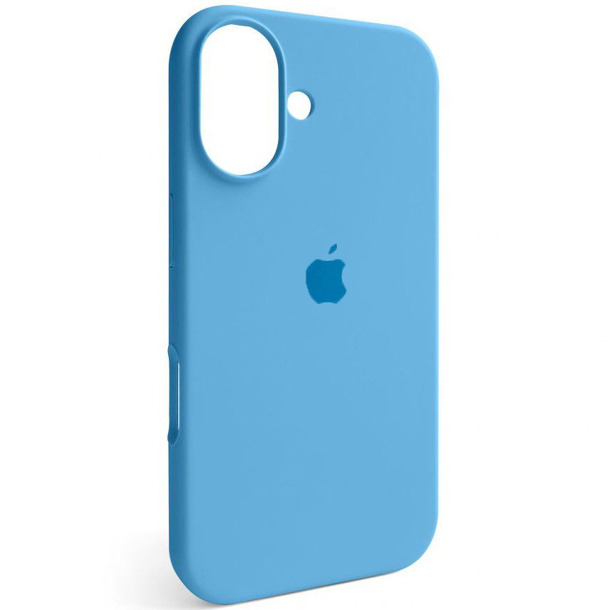 Чохол Silicone Full Cover для Apple iPhone 16 Cornflower, фото 1