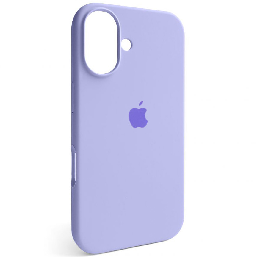 Чохол Silicone Full Cover для Apple iPhone 16 Lilac, фото 1