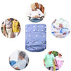 Багаторазовий підгузник для дорослих AIRM HEALTH тканинний, блакитний (90580001), фото 2