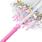 Парасолька-тростина Дитина Фултон Funbrella-4 Белла Єдиноріг (Єдинороги), фото 6