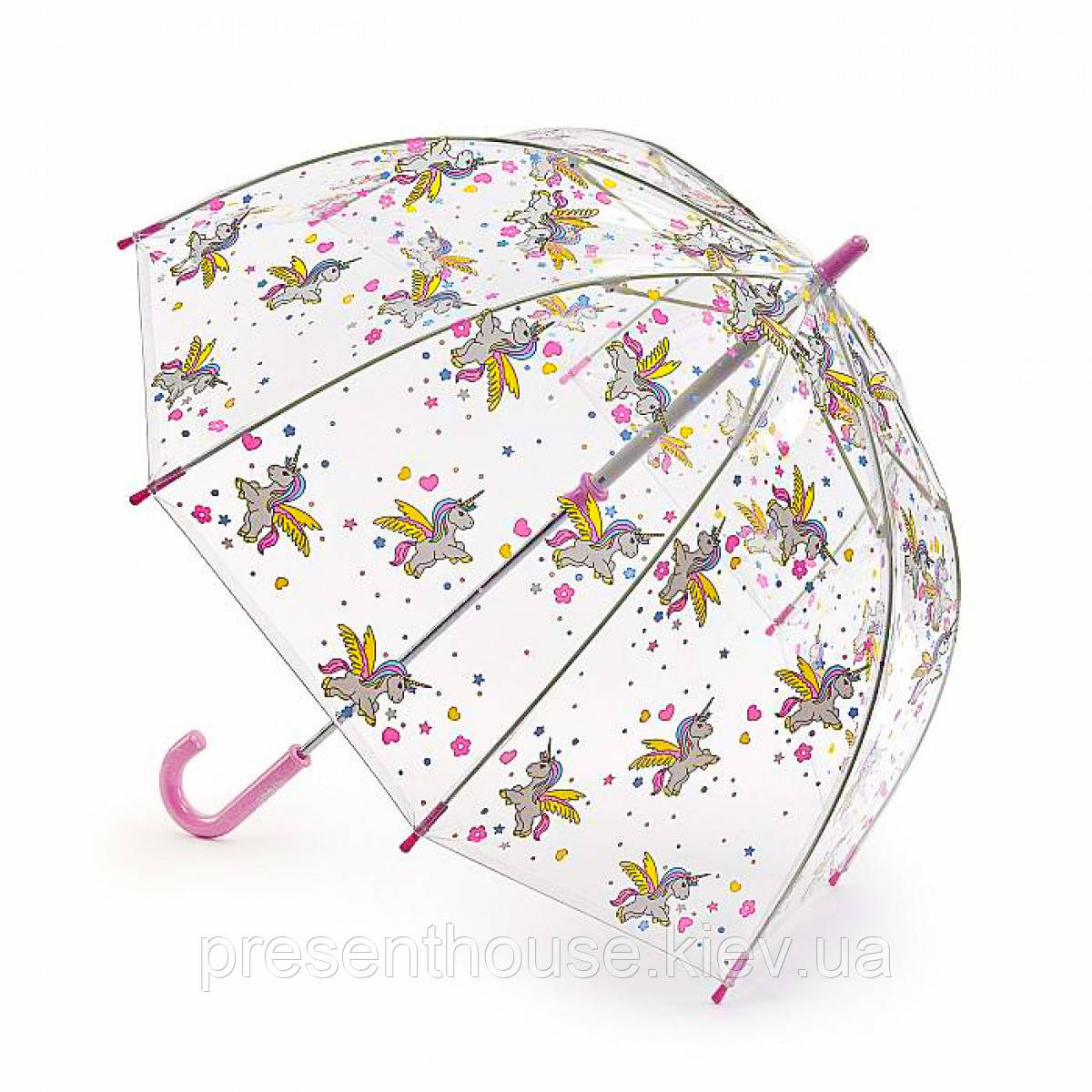 Парасолька-тростина Дитина Фултон Funbrella-4 Белла Єдиноріг (Єдинороги), фото 1