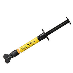 Темп Ит ФЛОУ/ Temp it Flow ЖОВТИЙ для тимчасового пломбування 1шпр 1.2ml