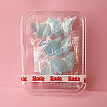 Вафельний декор Slado Метелики блакитні 3,5х3 см 7 шт, фото 3