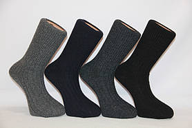 Чоловічі шкарпетки високі вовняні діабетичні Кардишлер 40-46 асорті