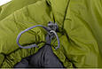 Спальний мішок з правобічною блискавкою зелений Pinguin Micra (6/1°C), 185 см, фото 3