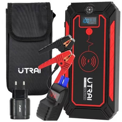 Пусковий зарядний пристрій для авто Powerbank UTRAI Jstar 4 12 В 2500 А 16 000 мАч, фото 3