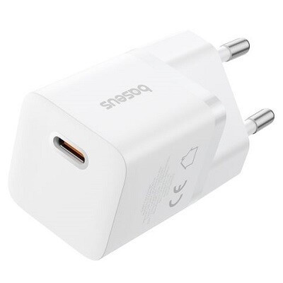 Мережевий ЗП Baseus GaN5 Fast Charger (mini) White (P10110909213-00)