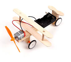 Набір для самостійного складання літак із моторчиком