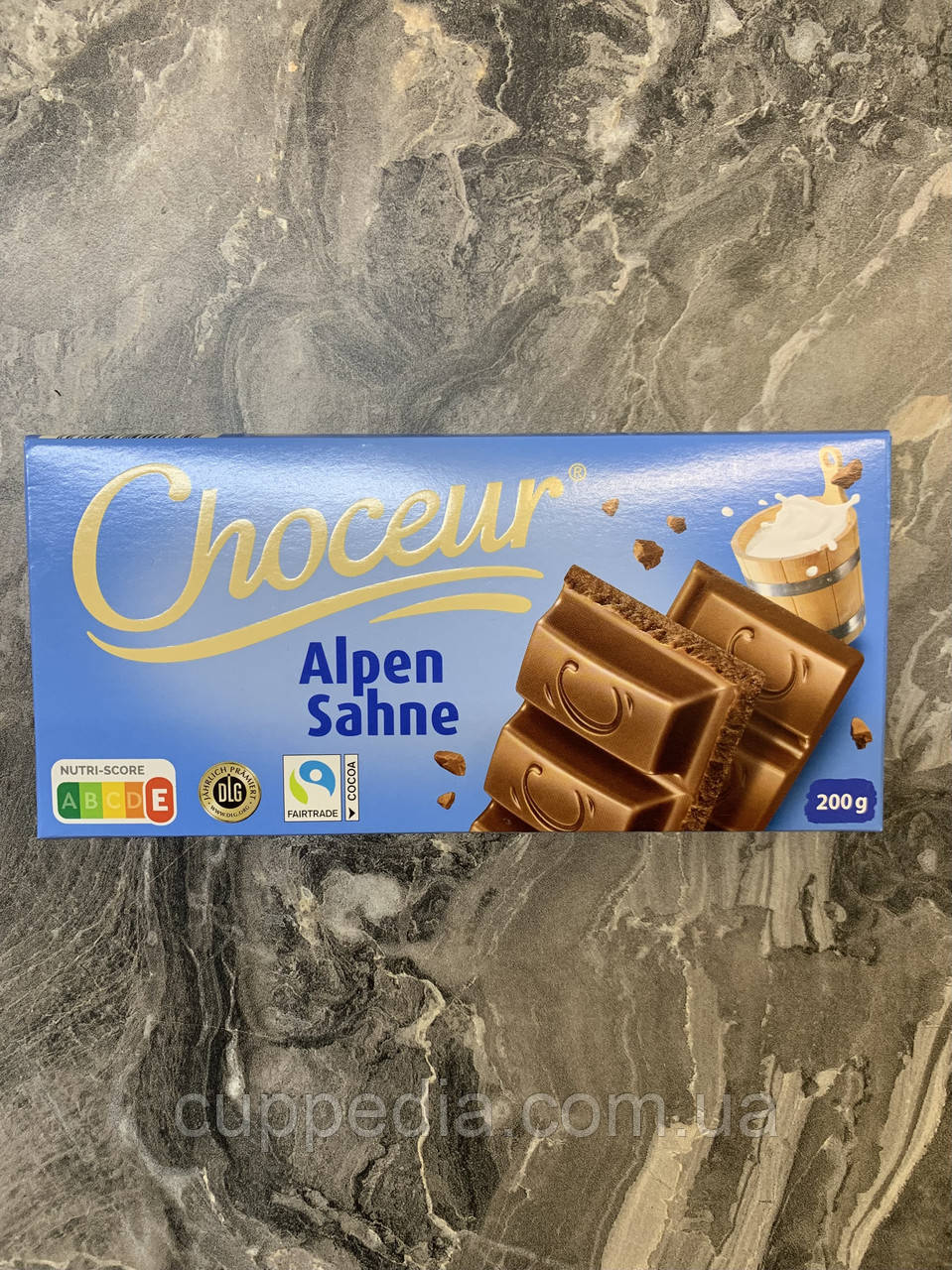 Молочний шоколад Choceur з альпійським молочком 200 грм