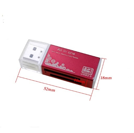 Кардрідер V3 для microSD, SD, M2, Pro Duo, фото 1