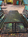 Металева альтанка 2 на 2 м, розбірна (на 8 осіб) "Дачна", фото 8