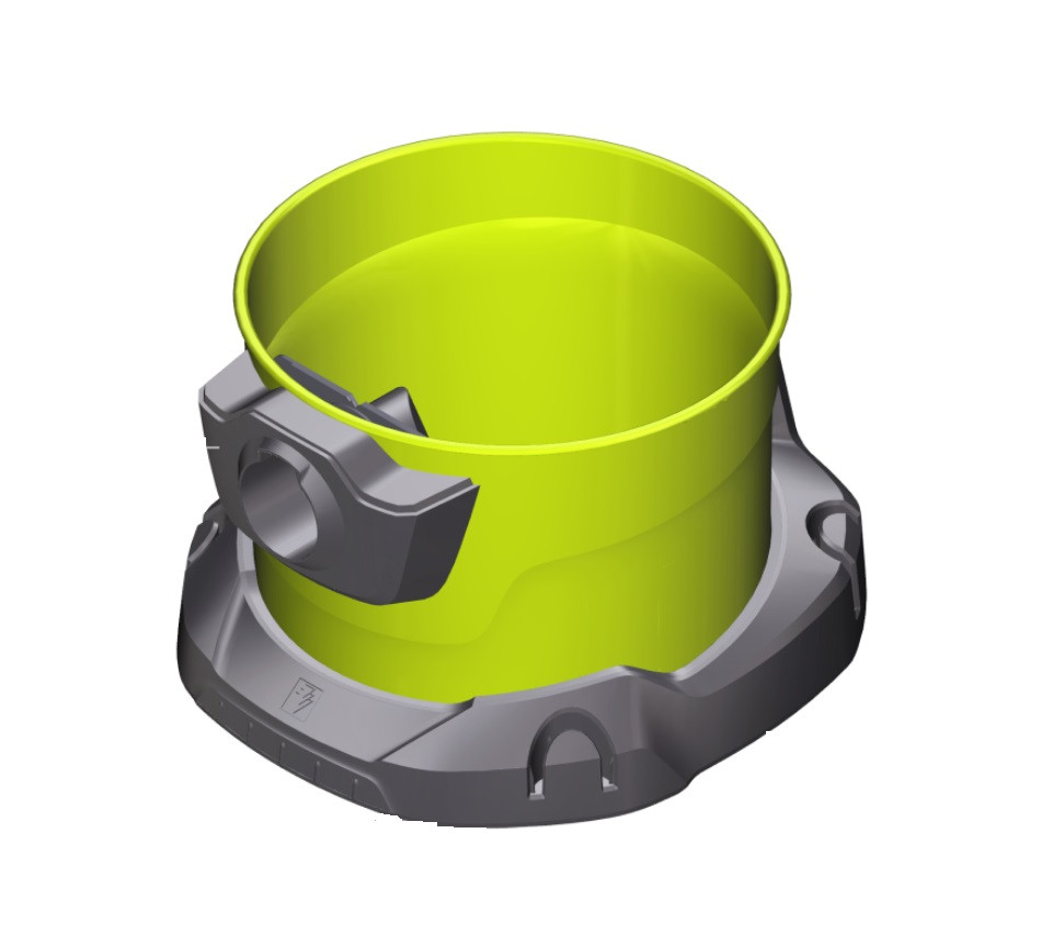 Пластиковий контейнер в зборі WD 2 Plus Karcher 4.628-000.3