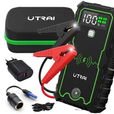 Пусковий зарядний пристрій для авто Powerbank UTRAI Jstar ONE PRO 2500A 16000 мАч, фото 3