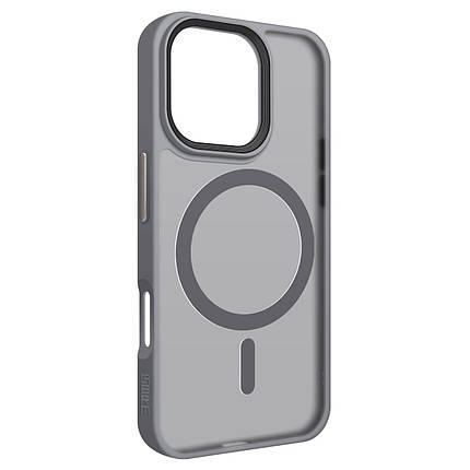 Чохол накладка Armorstandart TPU Uniq MagSafe для Apple iPhone 16 Pro Titanium Grey (ARM79506), фото 1