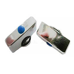 Ручка на кран для пральної машинки Ango 190 хром пластик