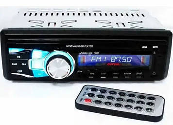 Автомагнітола 1090 Знімна панель Usb+Sd+Fm+Aux+ пульт