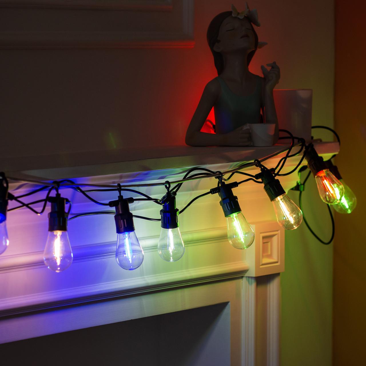 Гирлянда S14 в интерьере