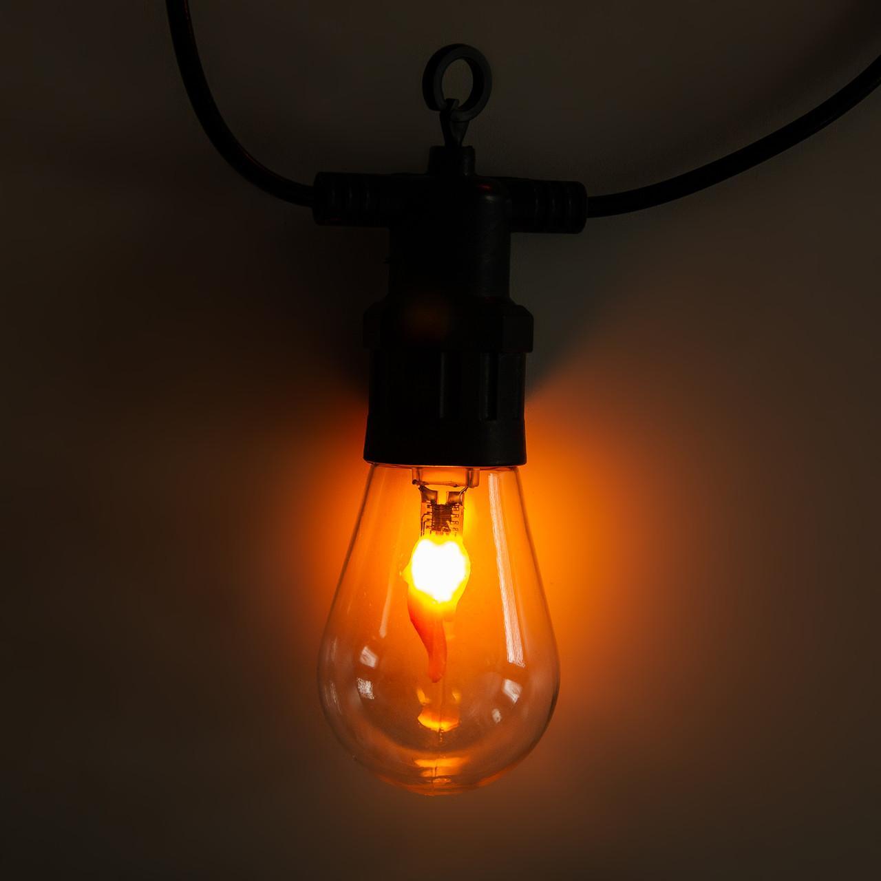 Уличная гирлянда ретро