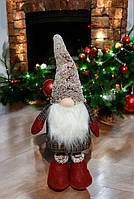 Новорічний скандинавський гном на телескопічних ніжках, 60-90см, Хлопчик