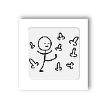 3D стікер "Все дістало", фото 2