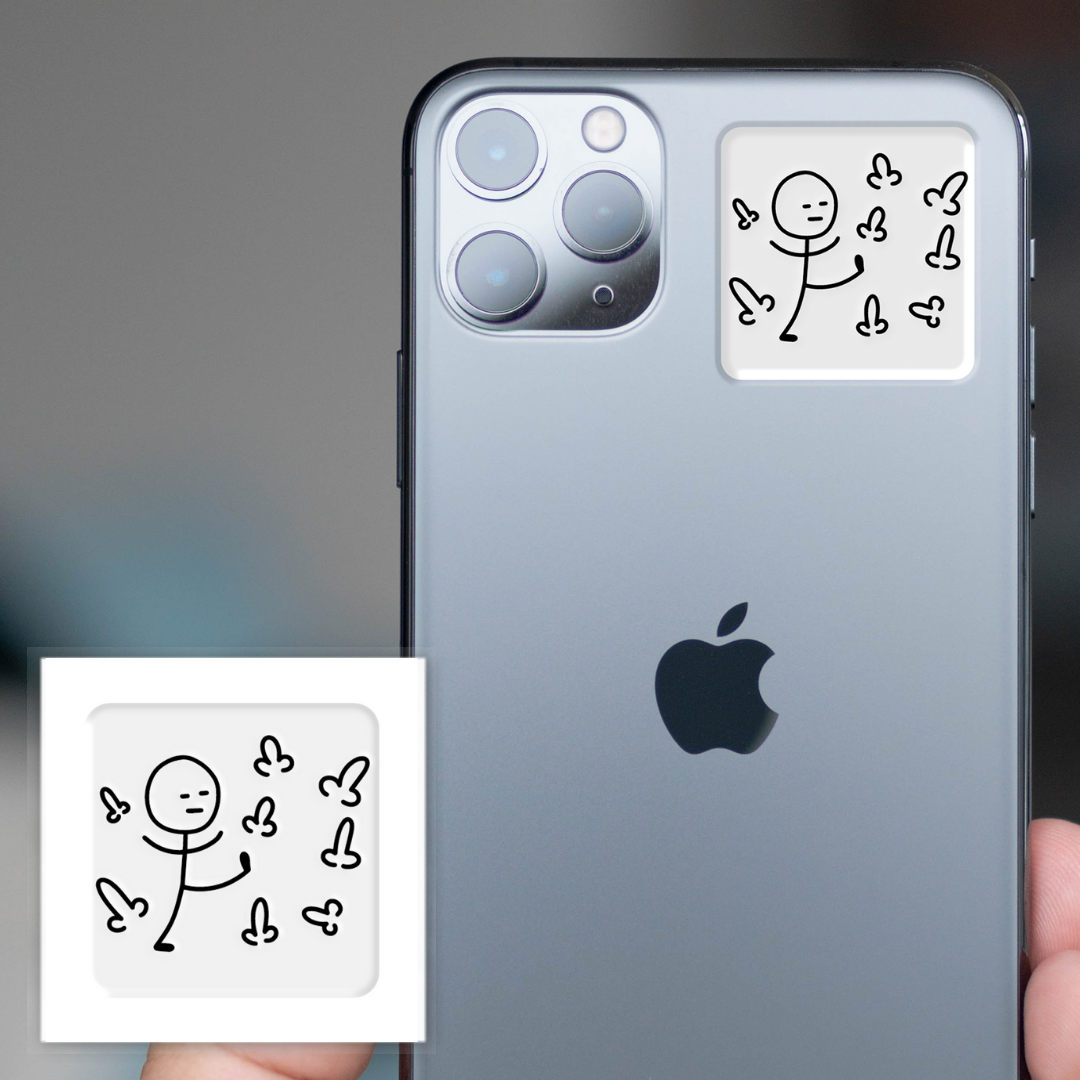 3D стікер "Все дістало", фото 1