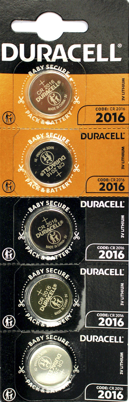 Батарейка Duracell CR2016/5bl(10), фото 1