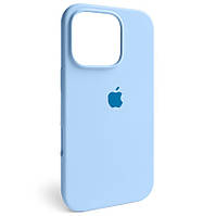 Чохол Silicone Full Cover для Apple iPhone 16 Pro Light Blue