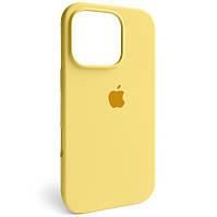 Чохол Silicone Full Cover для Apple iPhone 16 Pro Yellow